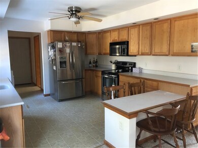 Large open kitchen.