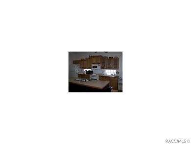 Kitchen with work island