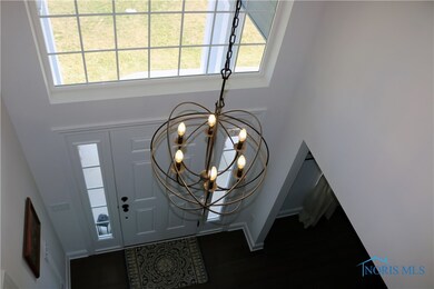 There are beautiful lighting fixtures throughout t