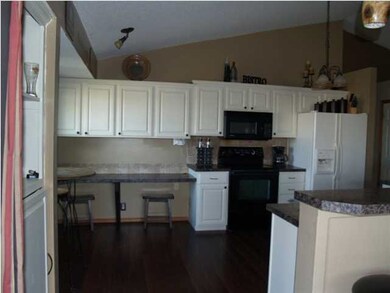 Open kitchen makes a great gathering place