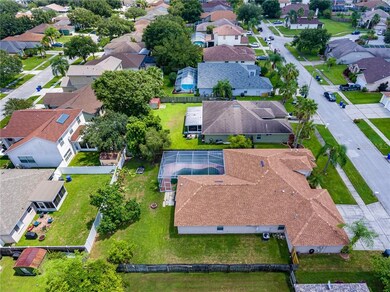 Aerial of NEW ROOF and almost quarter acre fenced 