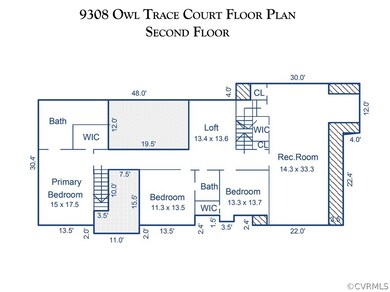 Second Floor Floor Plan