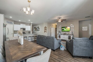 Open Great Room with Dining Area