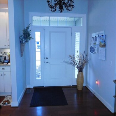 A lovely foyer for welcoming guests into your home