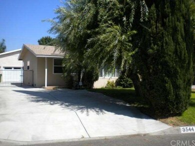 Nice wide cement driveway