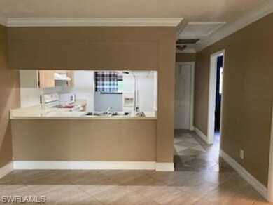 View of living room looking back towards the kitch