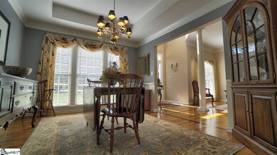 Pillars welcome guests and cherry trim infused in 