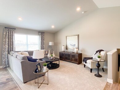 Cozy and easily accessible living room on the main