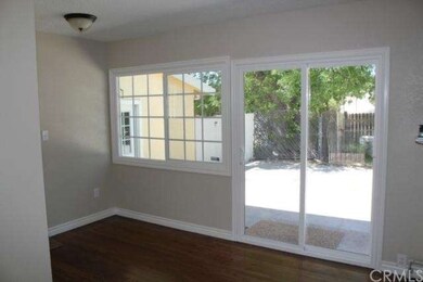 Living room to back yard