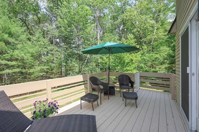 Back deck for relaxing on