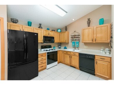 A closer view of the kitchen. Large enough to prep