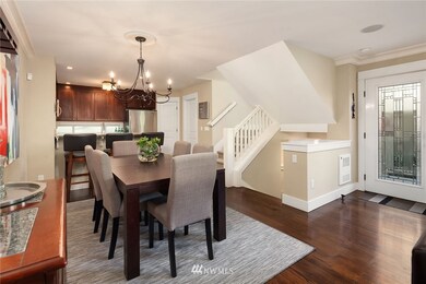 Open-concept dining and living provide perfect flow for entertaining.