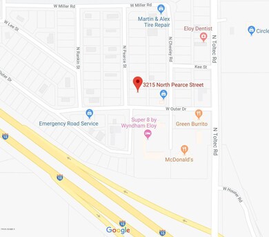google overhead map view