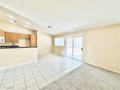Living room, dining area, & kitchen
