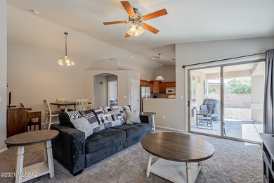 Living Area and Back Patio Slider