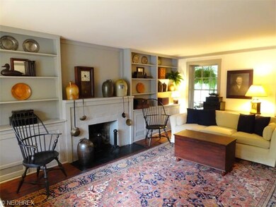 1950 Living Room  addition enhanced with cherry fl
