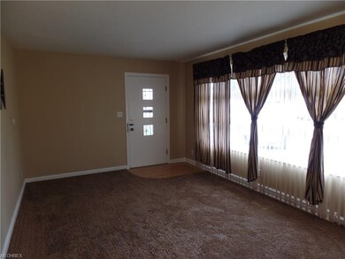 Front entrance into the Living Room