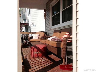 Porch - Open Relaxing front porch with great view 