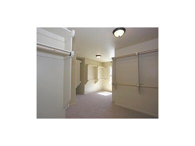 LARGE Master Closet that leads into the laundry ro