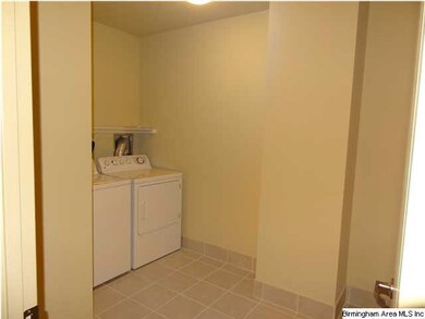 Laundry room is very spacious and comes with the G