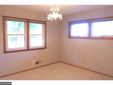 First bedroom on the main floor with ample closet 