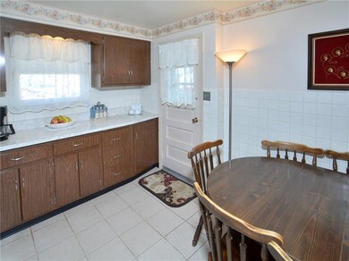 Newer ceramic flooring. Cabinets and counter tops 