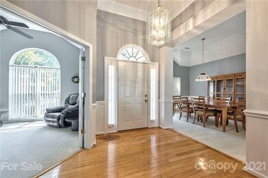 Enter into your foyer with dining room to your lef