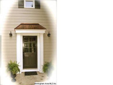 Beautiful New front Door & Copper Awning/Portico