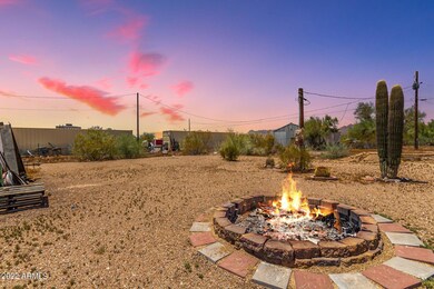 Backyard at Twilight