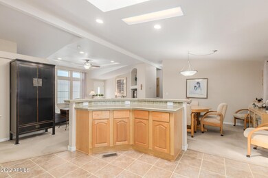 Island with raised bar