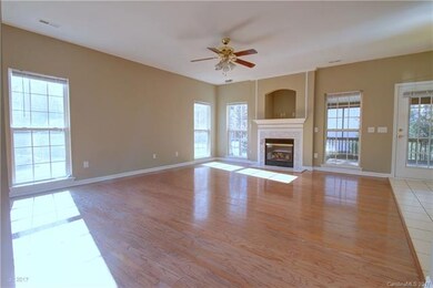 GREAT ROOM: The open great room is located in the 