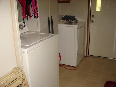 laundry room to side porch