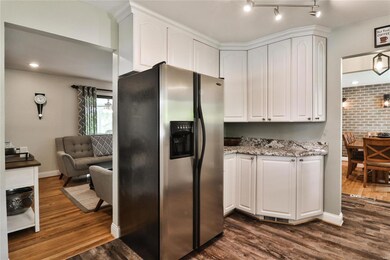 Kitchen also opens to the living room and dining room for wonderful flow for today's lifestyle