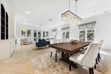 Gorgeous limestone floors!
