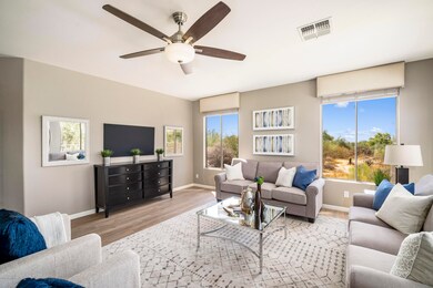 Spacious family room