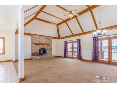 Spacious Living room with mountain views