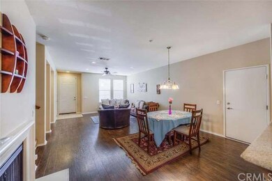 opposite view - looking back to the entrance of the home. direct access to garage from door in the right