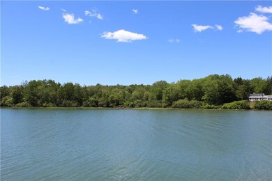 Looking across the water at the...