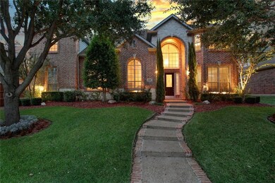 Front of Home with beautiful landscaping