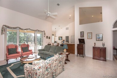 Great room open to kitchen