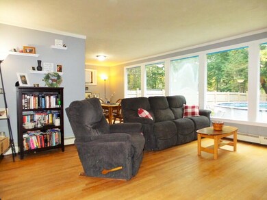 View of living room towards dining