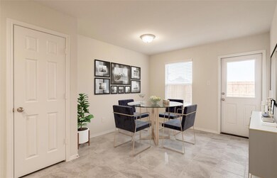 Dining area *Photos of furnished model. Not actual