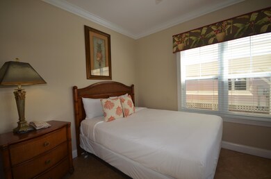 Spacious sleeping quarters