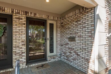 Covered front porch