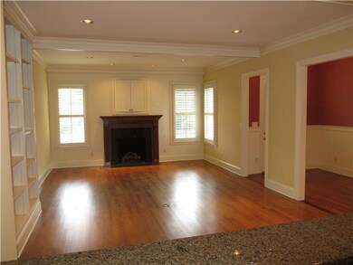Home has a wonderful floor plan with built-in book
