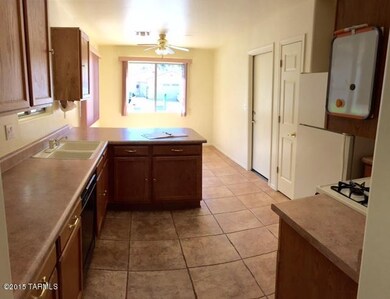 Kitchen towards nook