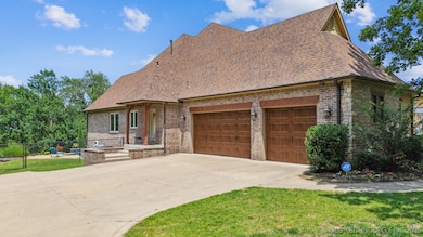 3 car garage with saferoom, work area