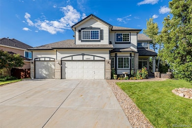 3 car garage and a huge driveway