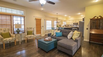 main level open living space