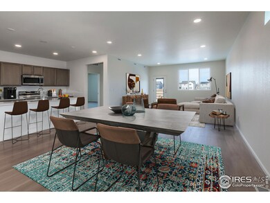 DINING ROOM, LIVING ROOM AND KITCHEN